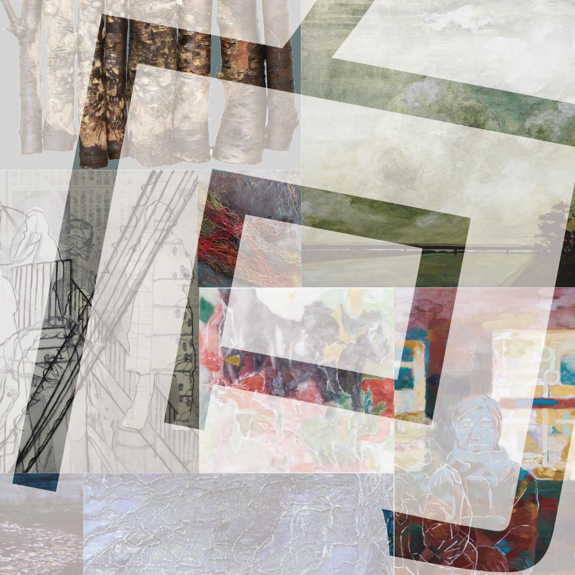 伊藤志帆 桑原理早 佐藤希 柴田碧 福岡しの野 北澤憲昭 向こう側のリズム 呼応する絵画 武蔵野美術大学 日本画学科研究室