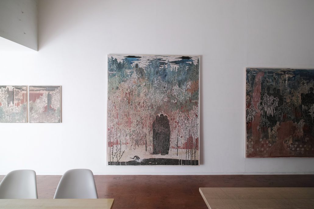 泉・展示風景