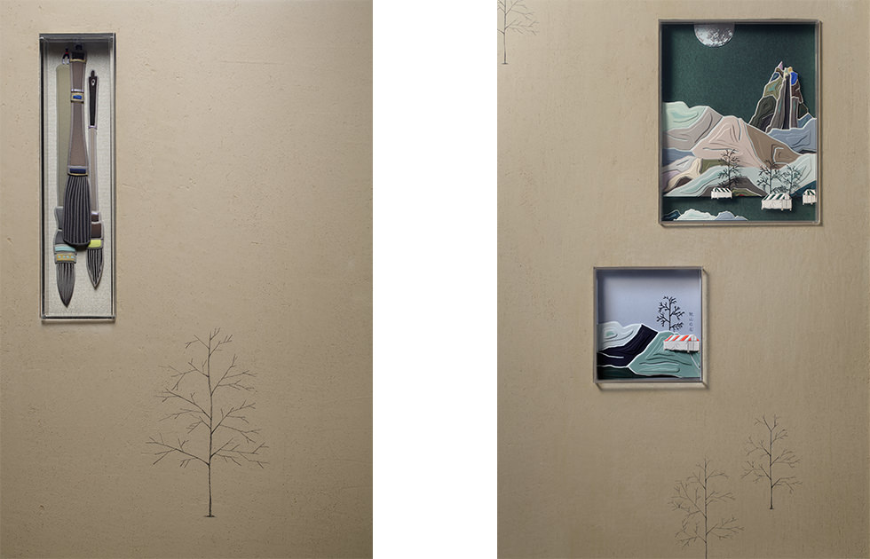 アートフェア東京2015「日月山水」ミヤケマイ・桝本佳子二人展_繁田諭